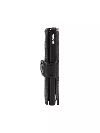 SECRID | Geldbörse - Miniwallet Vegetable Tanned Black/Black | 